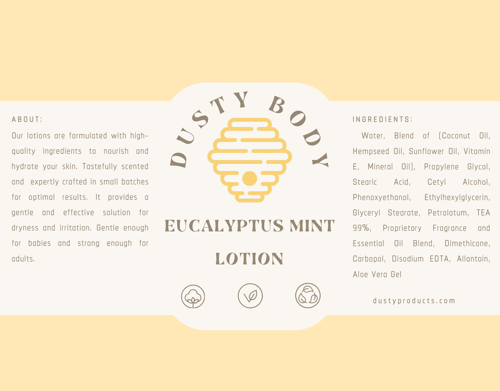 Dusty Body Lotion