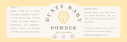 Dusty All-Natural Baby Powder